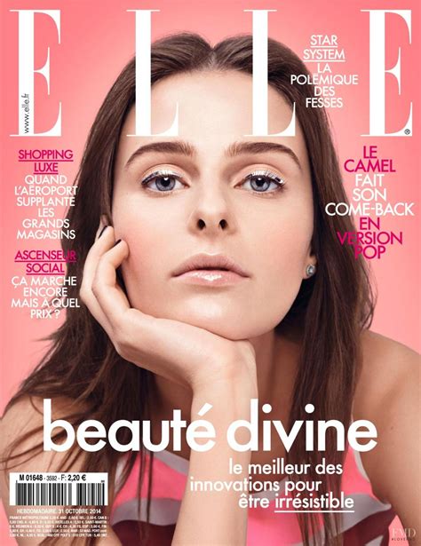 Cover Of Elle France With Vasilisa Pavlova October 2014 Id32070