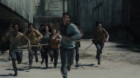 Thomas Leads The Way Through The Maze The Maze Runner Youtube