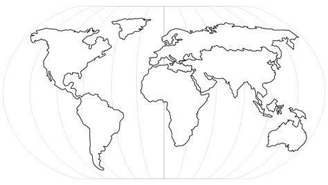 7 Best Images Of Blank World Maps Printable Pdf