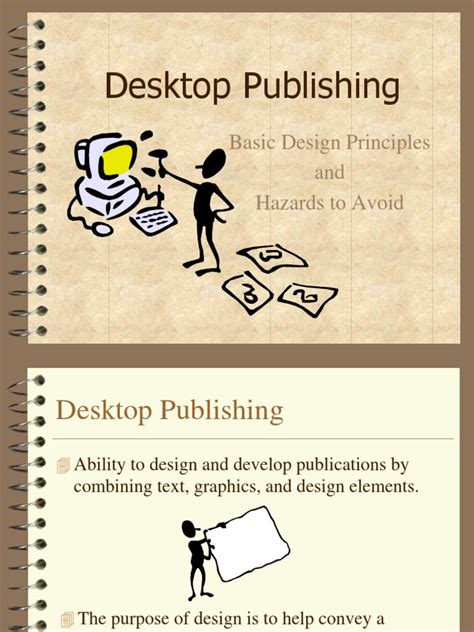Desktop Publishing Basic Design Principles Pdf Typefaces Printing
