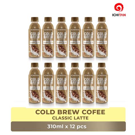 Jual Ichitan Cold Brew Coffee Classic Latte 250ml 12 Pcs Bahan