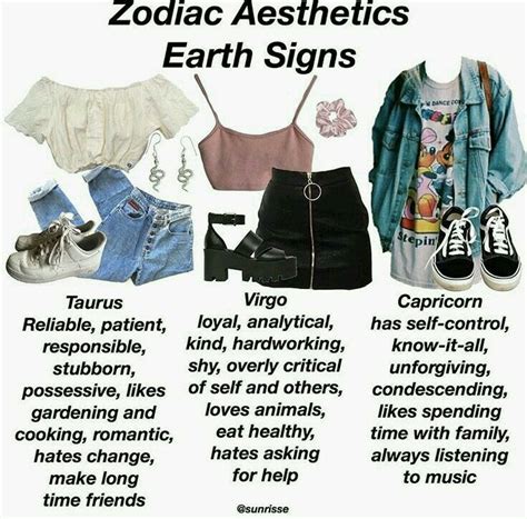 For earth sign | Aesthetic clothes, Virgo outfits, Fashion I prefer wearing simple yet presentable clothes.