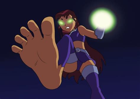 Starfires Foot By Equanimous11 On Deviantart In 2021 Starfire And Raven Starfire Deviantart