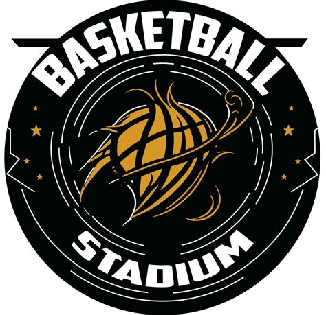 Basketball Stadium Logo Vector File 23669511 Vector Art At Vecteezy