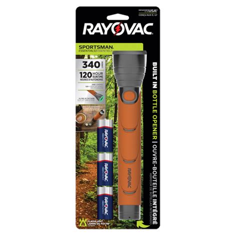 Rayovac Spgl3c Ba Sportsman Essentials Glow Ring Flashlight Led 310