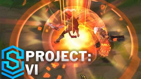 Project Vi Skin Spotlight Pre Release League Of Legends Youtube