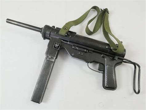 Us Army Ww2 M3 Grease Gun Submachine Gun Cal45 Deko Modell Filmwaffe