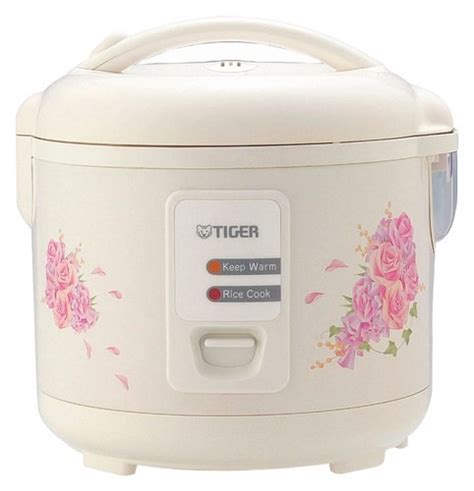 Customer Reviews Tiger 5 1 2 Cup Rice Cooker White JAZ A10U Best Buy