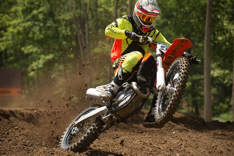 Dirt Bike Magazine First Ride Ktm Xc F And Sx F For 2016