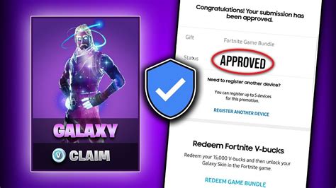 Fortnite Galaxy Skin How To Claim And Unlock It Properly Preorder