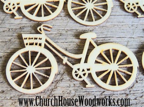 Wooden Bicycle Die Cut Pack Of 5 Diy Crafts Sewing Diy Projects
