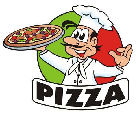 Cartoon Pizza Guy