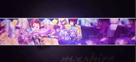 Banner Template 2560x1440 Anime Youtube Banner No Text Sub Out The Imagery With Your Own Photos