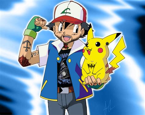 Ash Finally Grew Up By The Bomb Dot Com On Deviantart