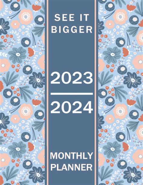 Buy See It Bigger Planner 2023 2024 Monthly Large Two Year Planner