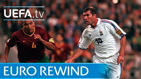 France win after extra time. EURO 2000 highlights: France 2-1 Portugal - YouTube (With ...