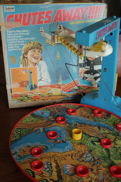 Vintage Chutes Away Game With Box Etsy Vintage Board Games Vintage