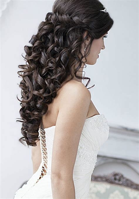 22 Most Stylish Wedding Hairstyles For Long Hair Curly