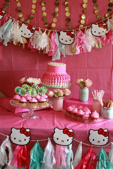 Hello Kitty Birthday Party Everyday Jenny
