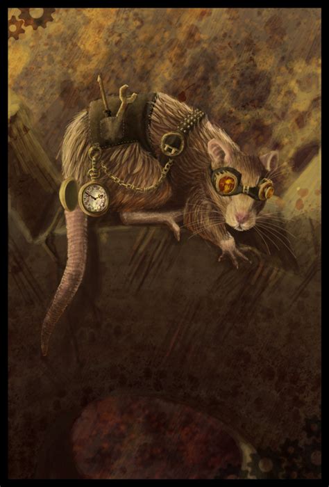 Tinker Steampunk Rat By Lizspit On Deviantart