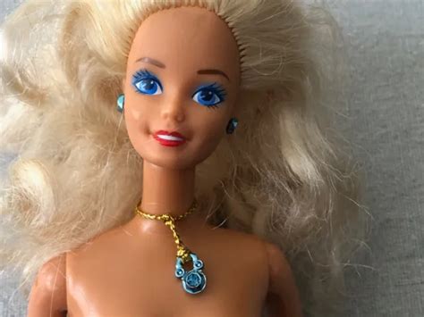 Vintage Unicef Barbie Mattel Nude Doll For Ooak All Jewelry Present Picclick