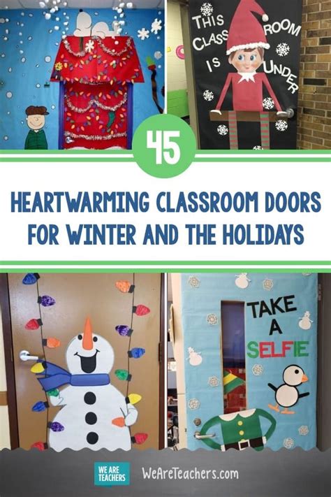 Classroom Door Decorations With The Words Heartwaring Classroom Doors