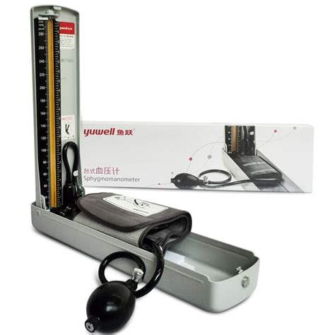 Yuwell Mercury Blood Pressure Meter Sphygmomanometer Manual Blood