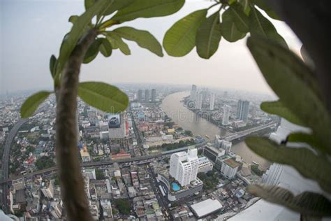 Asia Thailand Bangkok Riverside Skyline Editorial Stock Image Image