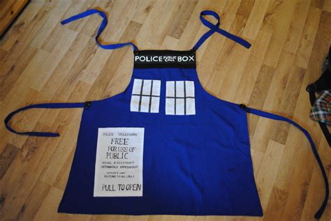 Tardis Apron How To Make An Apron Toolbelt Needlework On Cut Out Keep