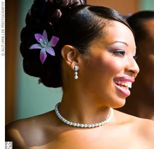 15 stunning updos that are perfect for a wedding. African American Wedding Hairstyles & Hairdos: Real Bride ...