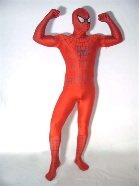 red full body spiderman zentai suit spiderman costume ideas pinte…