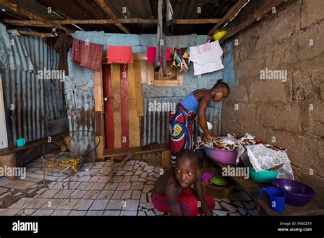 Kroo Bay One Of The Worst Slums In Freetown Sierra Leone Inside A