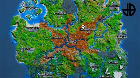 Fortnite Map All Map Changes In Season Pois And Locations Dexerto