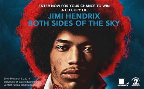 Jimi Hendrix Both Sides Of The Sky Enter Now For Your Chance To Win