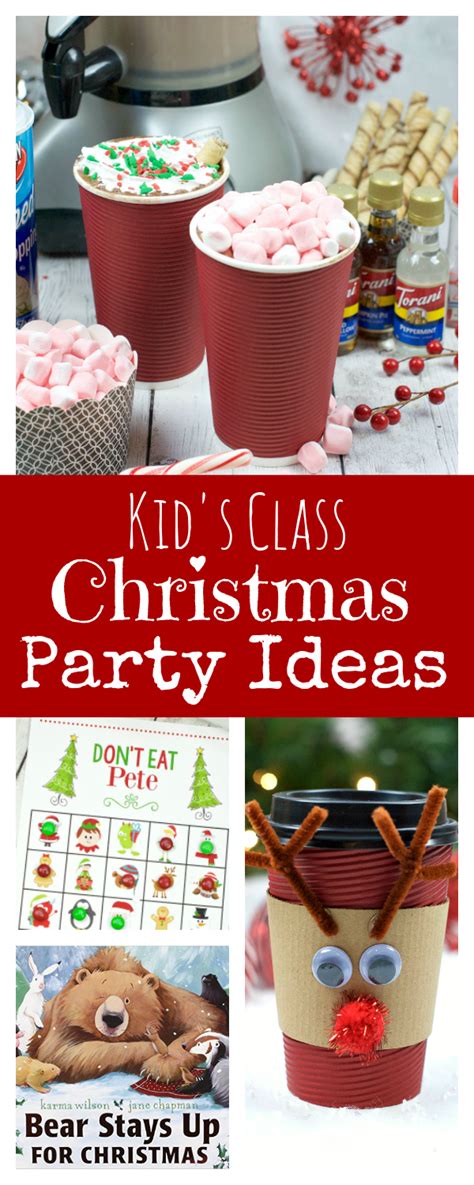 If you're attending a christmas party with kids, they'll be very disappointed if they don't see the star of the show! Kid's School Christmas Party Ideas - Fun-Squared