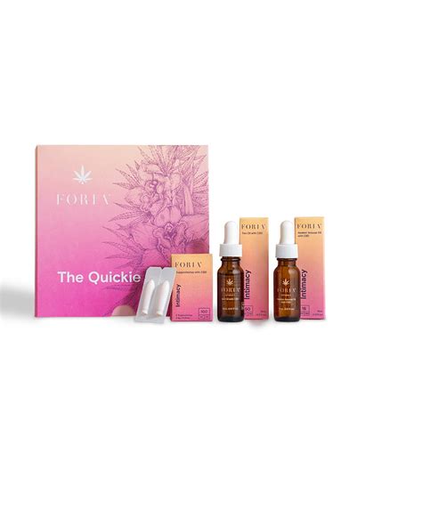 Foria The Quickie Kit Herbal Plants Wellness