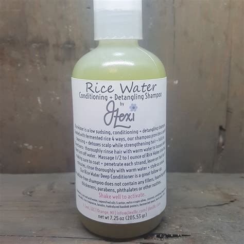 Rice Water Shampoo Conditioner Set Fermented Rice Water Hydrating