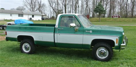 1980 Chevy Silverado 34 Ton 4 Wheel Drive Truck For Sale