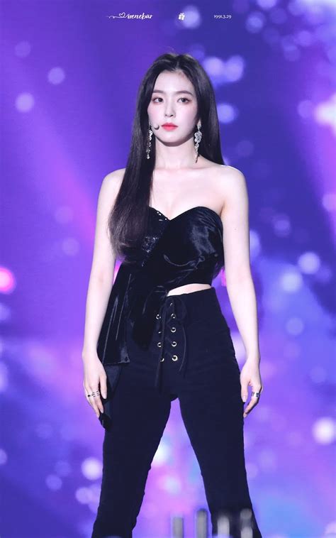 Times Red Velvet S Irene Was A Gorgeous Stunner In Beautiful Black Outfits Koreaboo