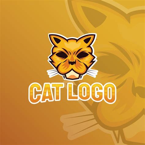 Premium Vector Cat Logo Mascot Esport Gaming Logo