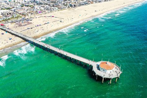 We Have Great Manhattan Beach Pier Aerial Photos