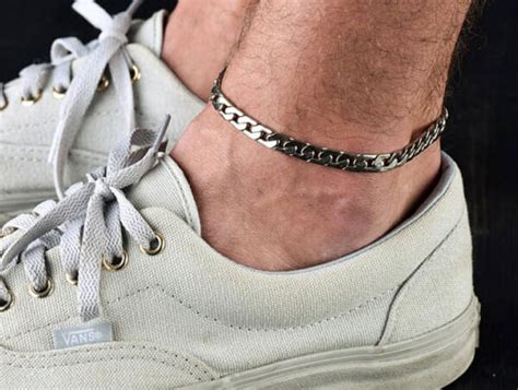 31 Best Ankle Bracelets For Men You Can Buy Mens Anklets