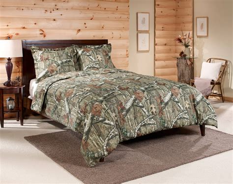 Mossy Oak 3 Piece Infinity Camouflage Comforter Set Full Walmart