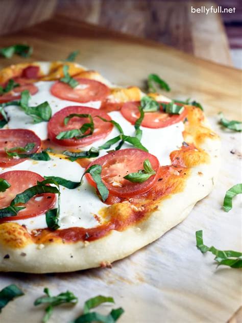 Classic Margherita Pizza Belly Full