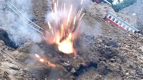 Steam Locomotive Boiler Explosion Youtube
