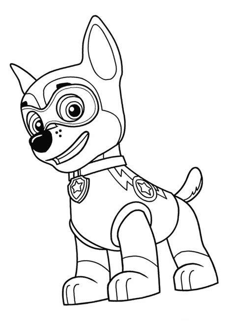 Paw Patrol Para Colorear Patrulla Cachorros