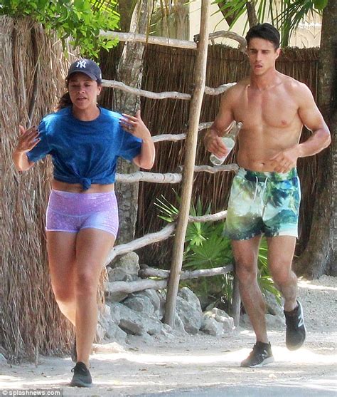 Gina Rodriguez Flashes Her Diamond Ring As She Works Out With Joe