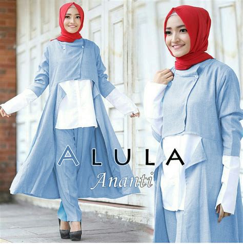 62 Kombinasi Warna Jilbab Untuk Baju Biru Dongker