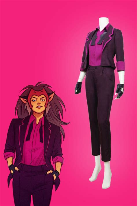 She Ra And The Princesses Of Power Catra Cosplay Uniform Costume Ebay