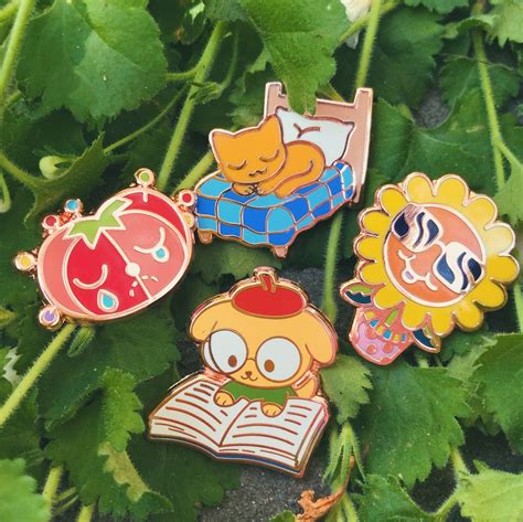 Heyyy My Enamel Pins Have Arrived The Shop Link Will Be Up Tomorrow